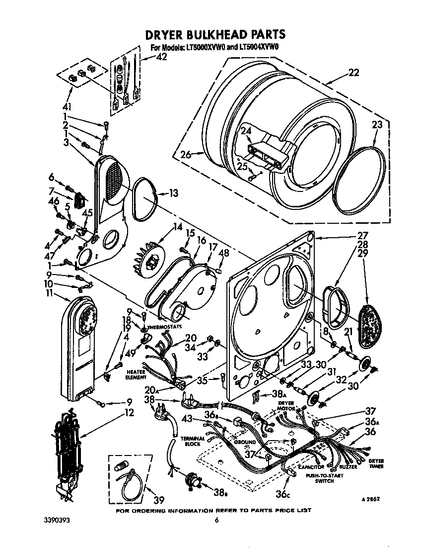 Dryer bulkhead