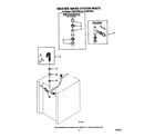 Whirlpool LT5004XVW0 washer water system diagram