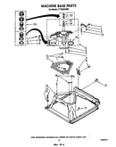 Machine base