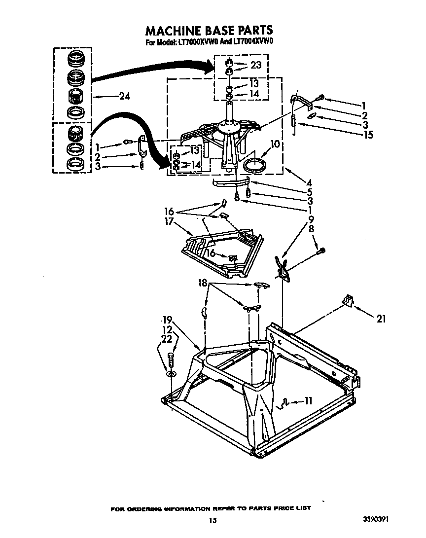 Machine base