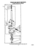 Brake and drive tube