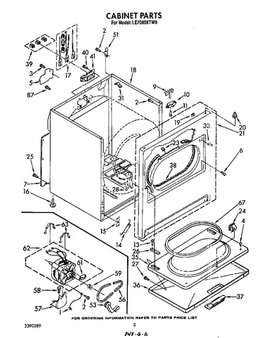 Parts diagram