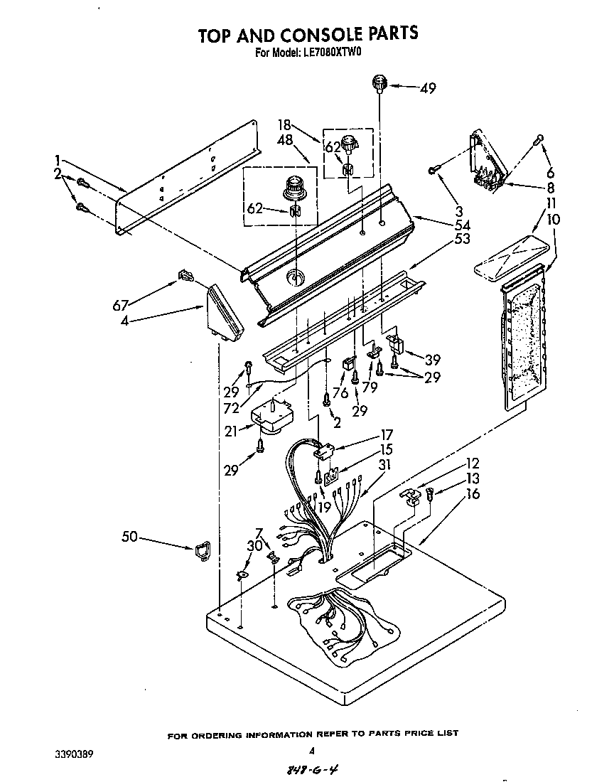 Parts diagram
