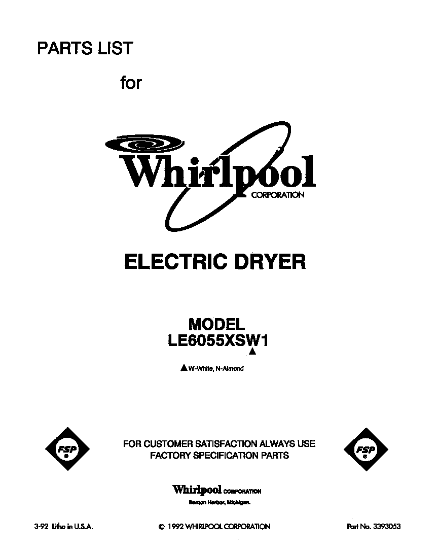 Parts diagram
