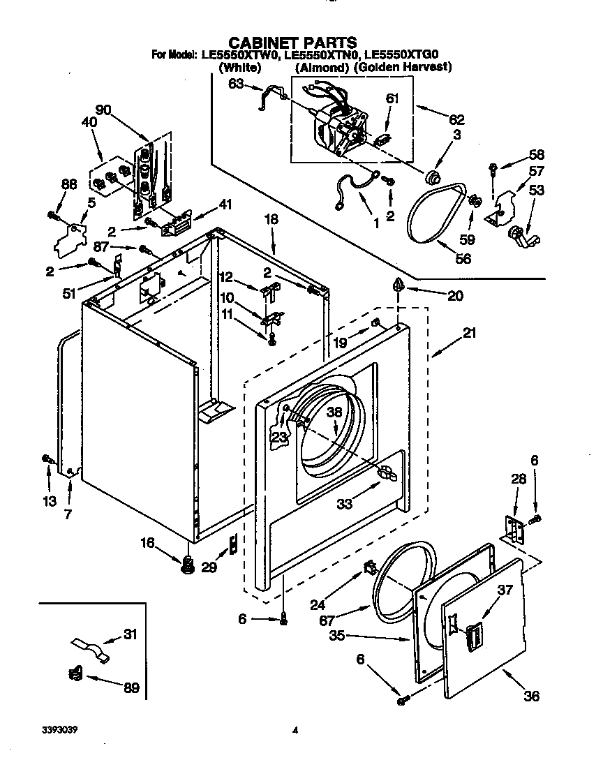 Parts diagram
