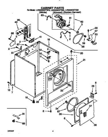 Parts diagram