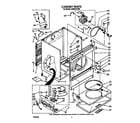 Whirlpool LG6091XTW0 cabinet diagram
