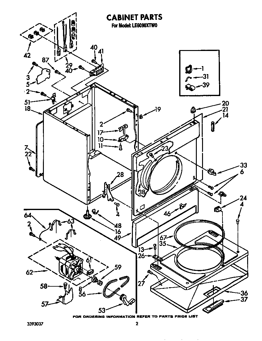 Parts diagram