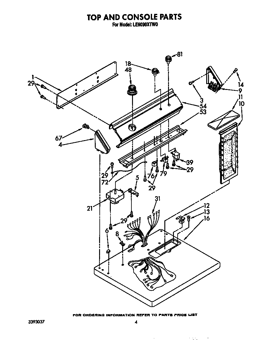 Parts diagram