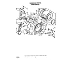 Whirlpool LG6801XTW0 bulkhead diagram