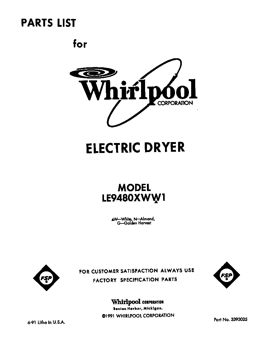 Parts diagram