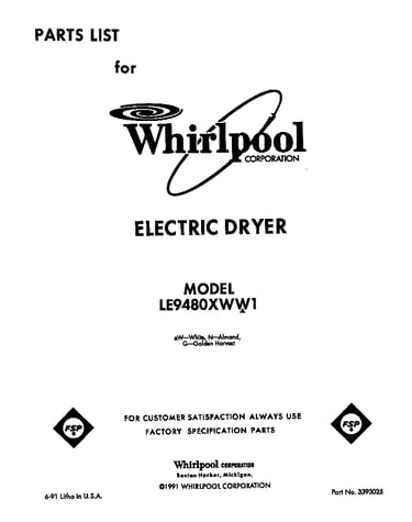 Parts diagram