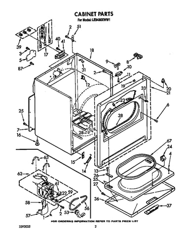 Parts diagram