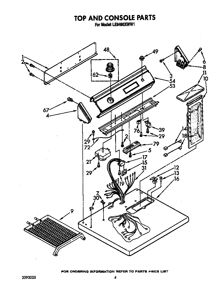 Parts diagram