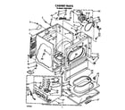 Whirlpool LG9681XWW1 cabinet diagram