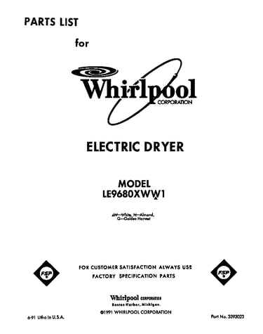 Parts diagram
