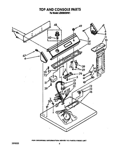 Parts diagram
