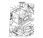 Whirlpool LG6099XTW1 cabinet diagram