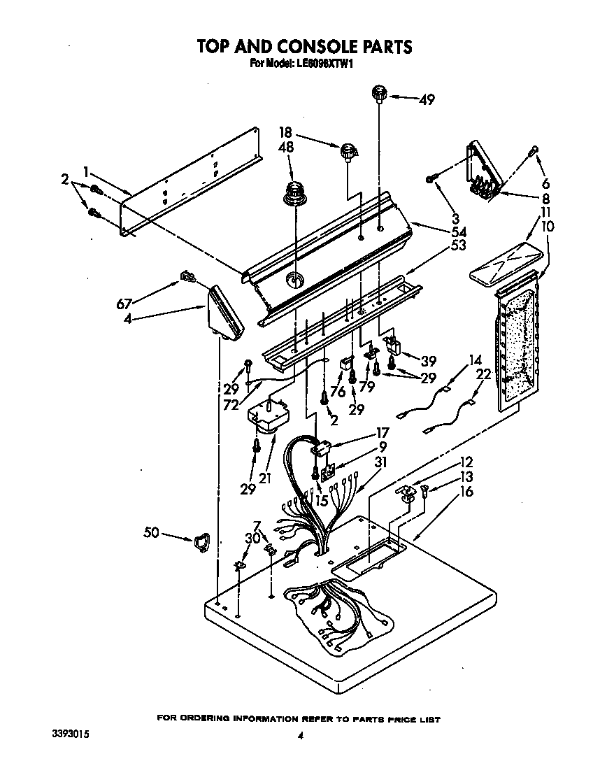 Parts diagram