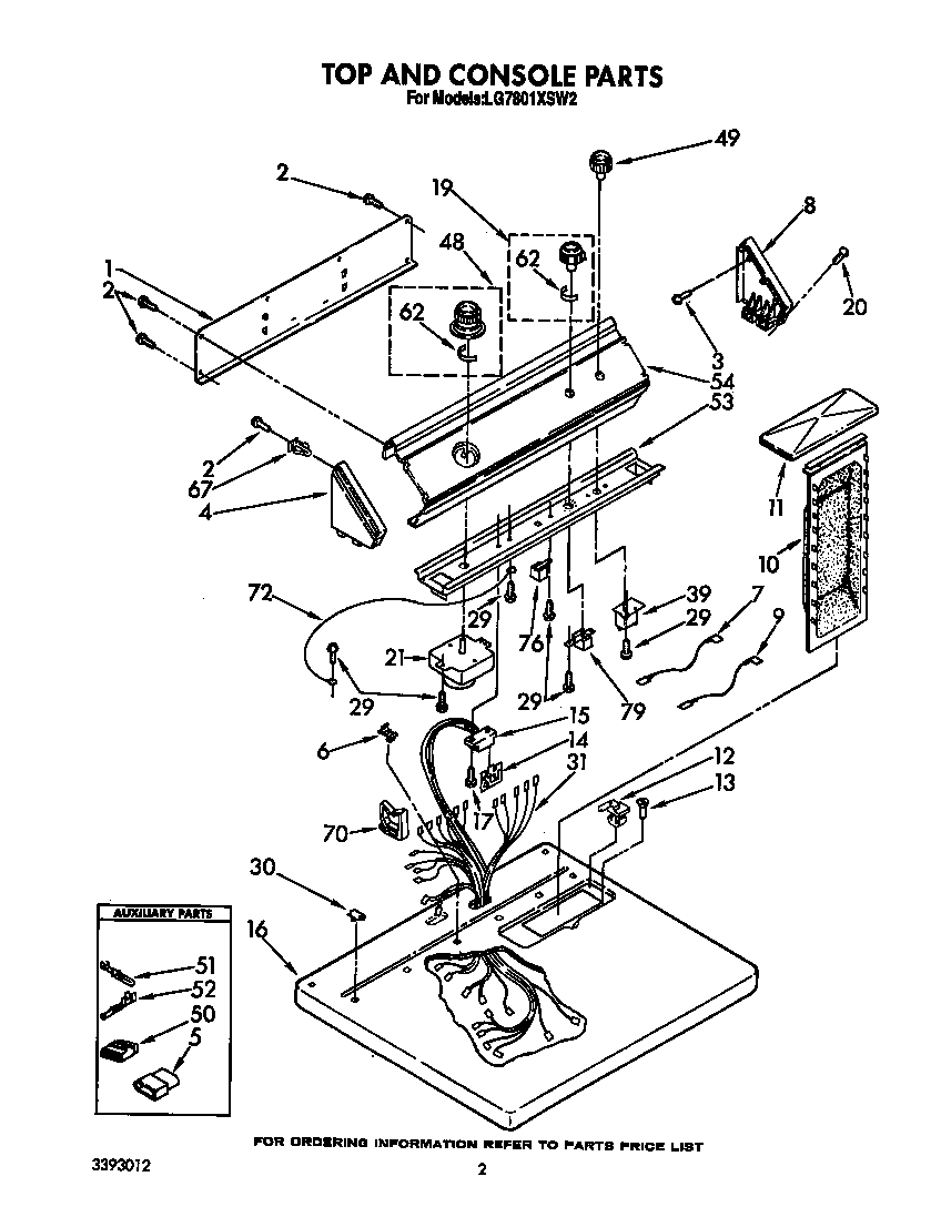 TOP AND CONSOLE