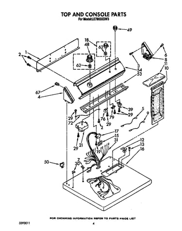 Parts diagram