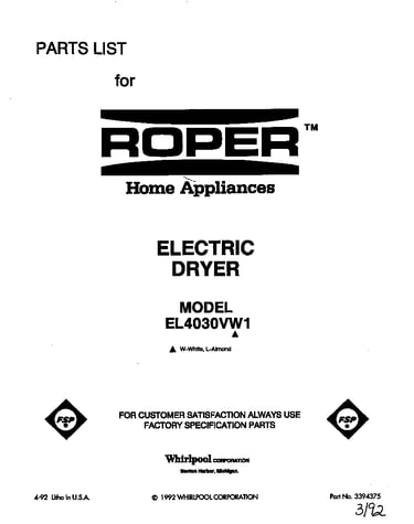 Parts diagram