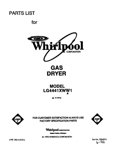 Front cover