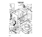 Whirlpool LG5721XSW1 cabinet diagram