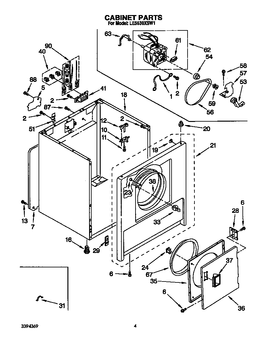Parts diagram