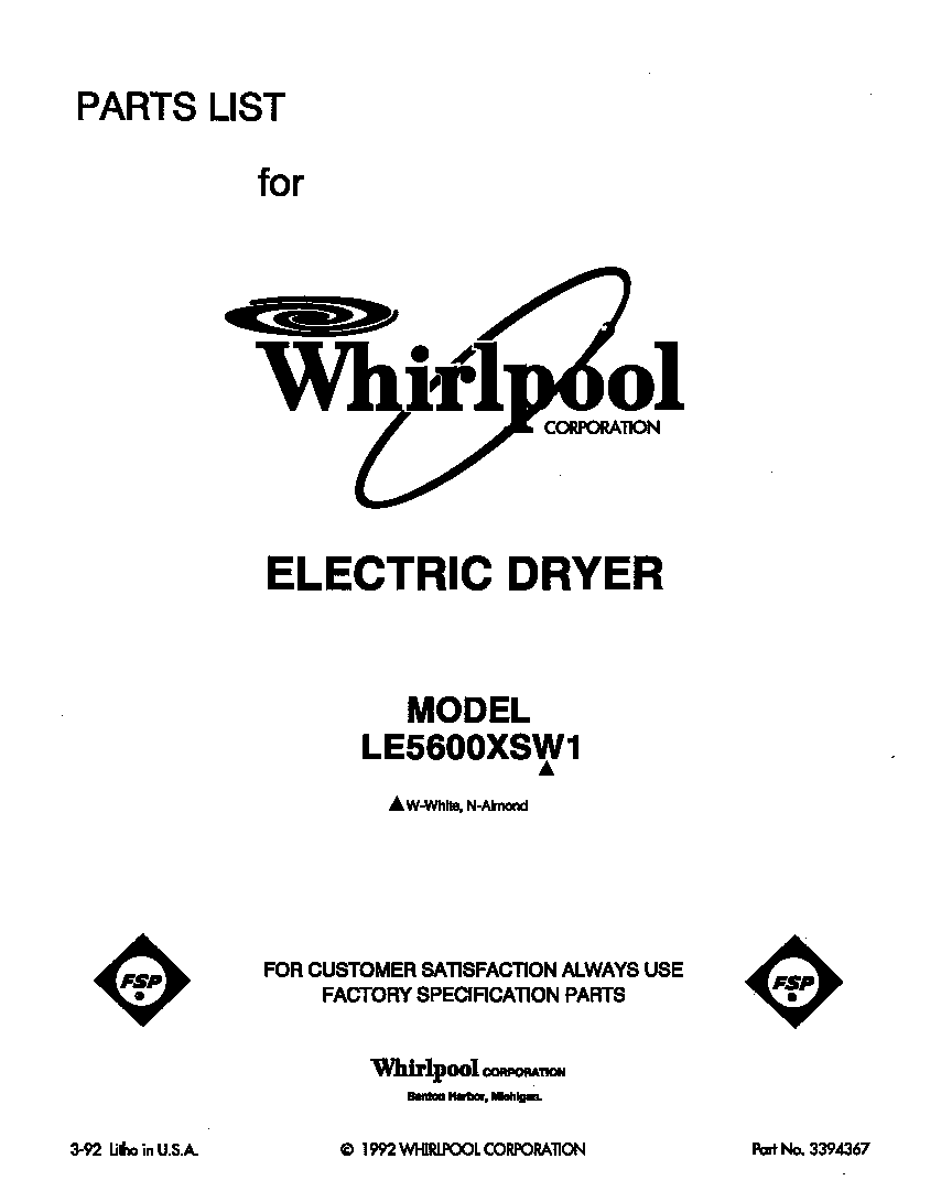 Parts diagram