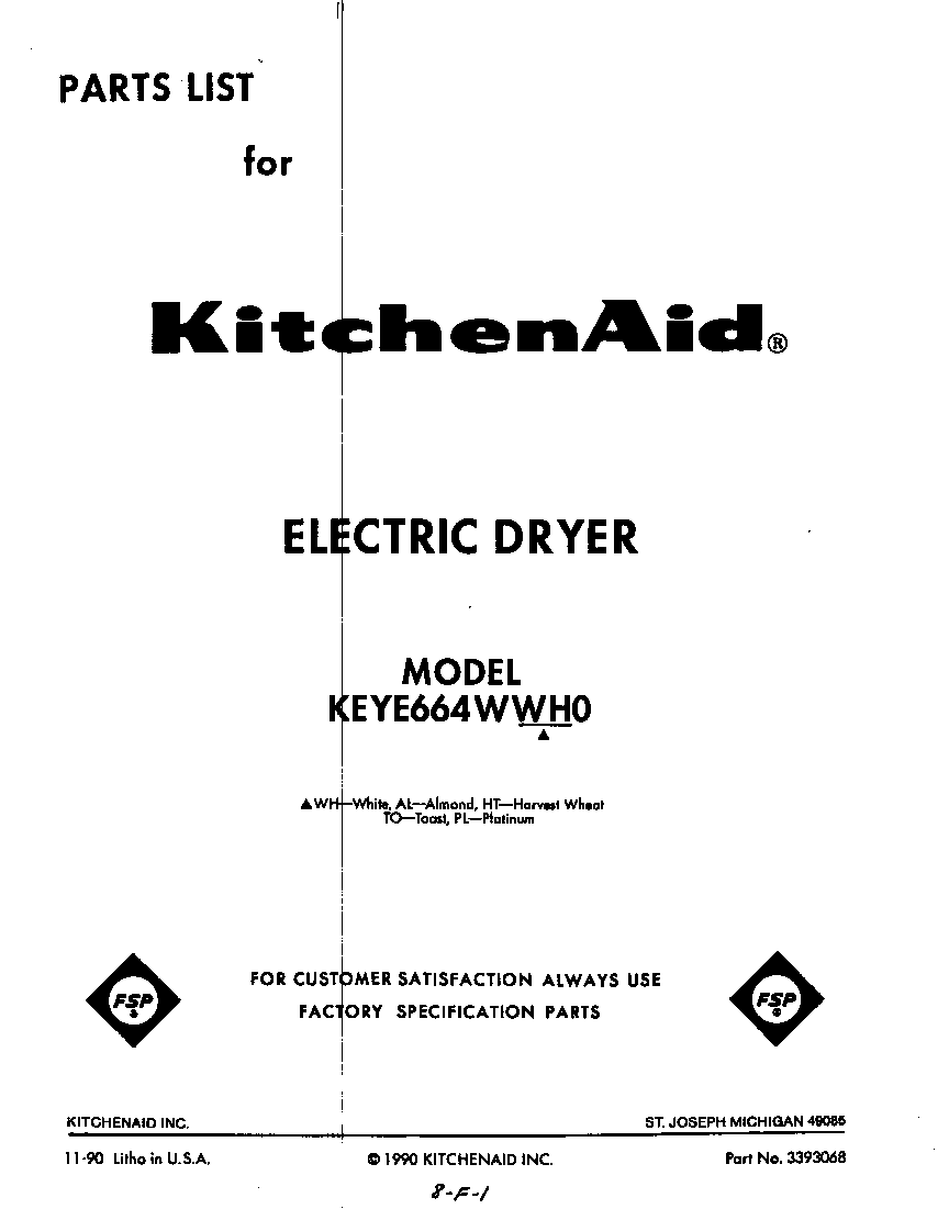 Parts diagram