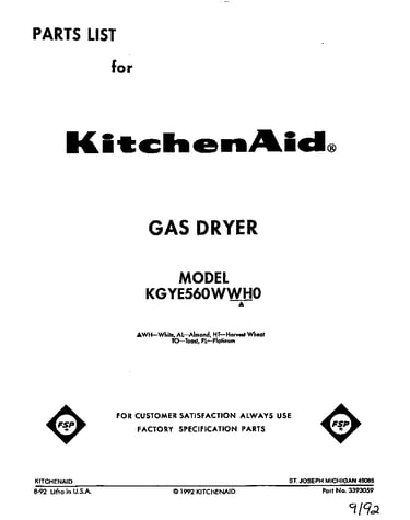 Front cover