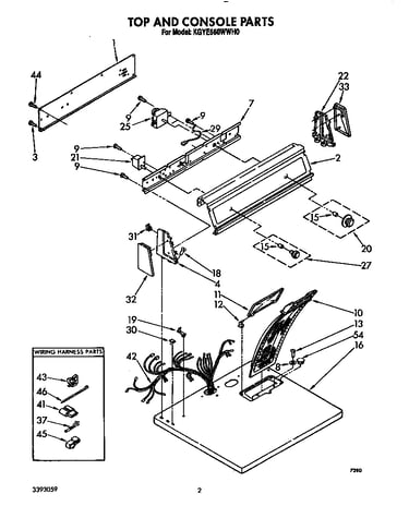 Top and console