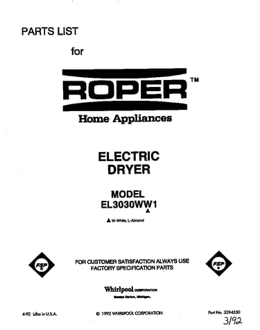 Parts diagram