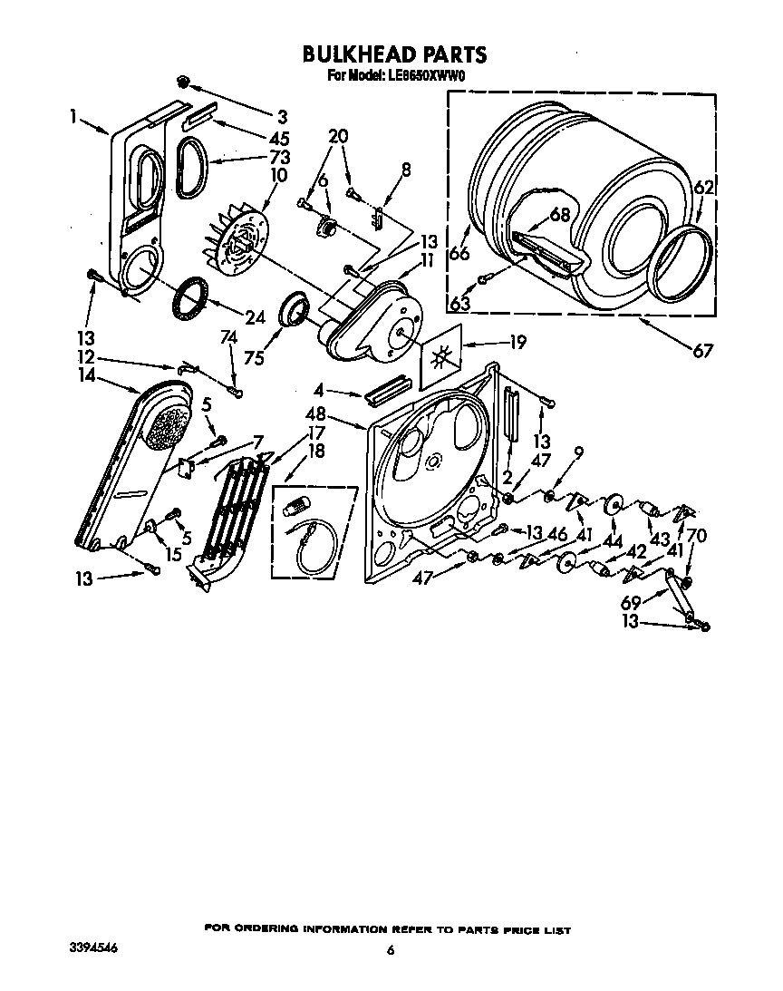 Parts diagram