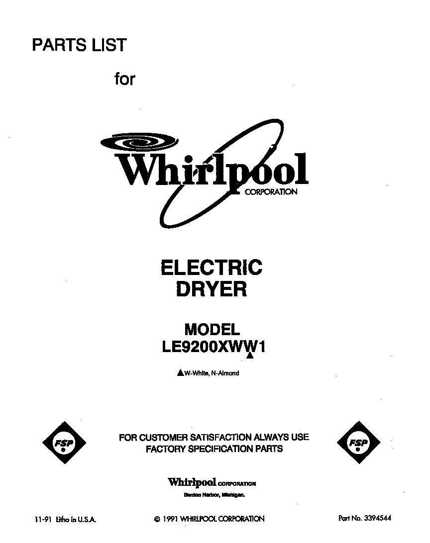 Parts diagram