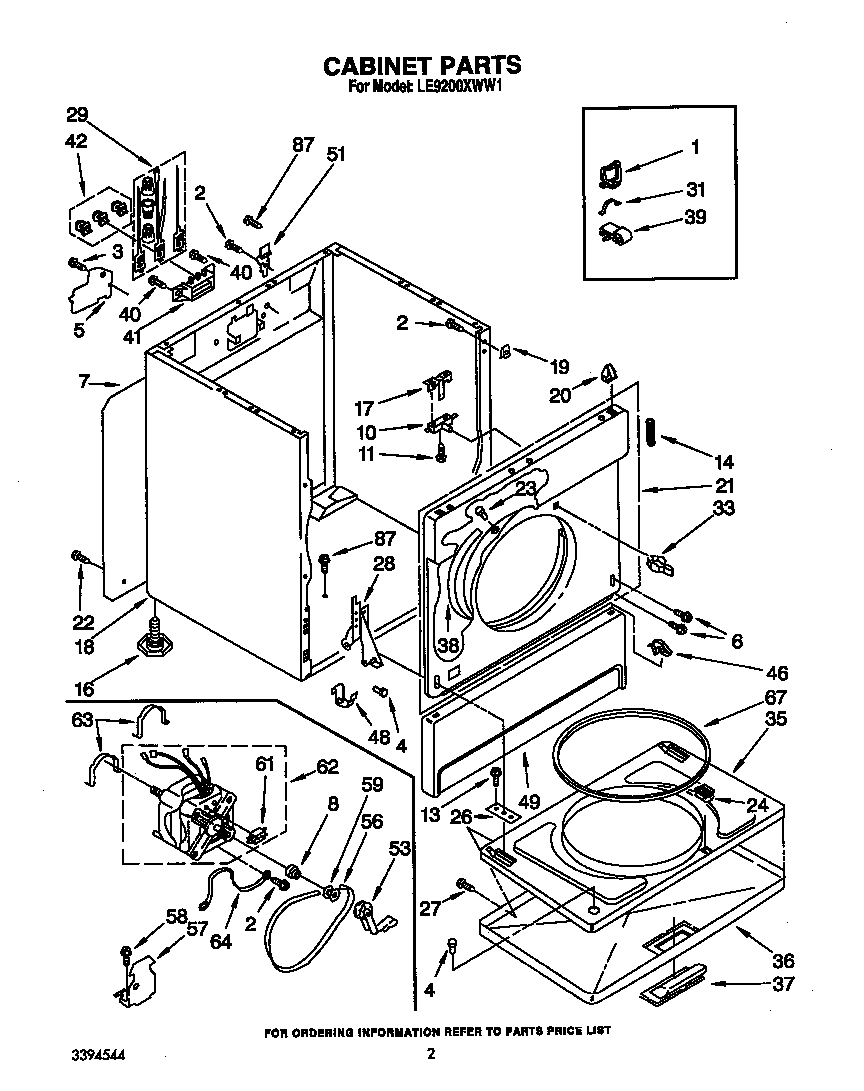 Parts diagram