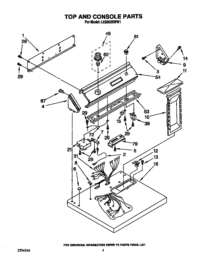 Parts diagram