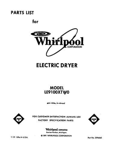Parts diagram
