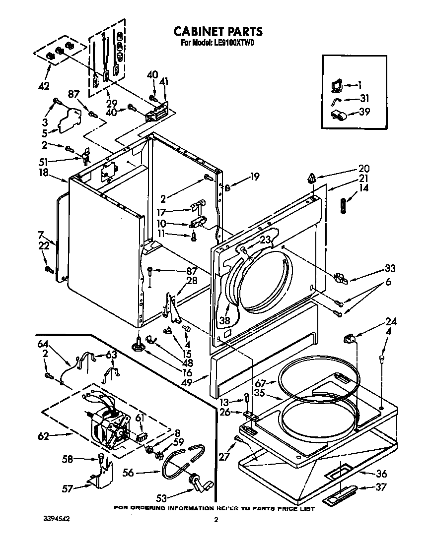 Parts diagram