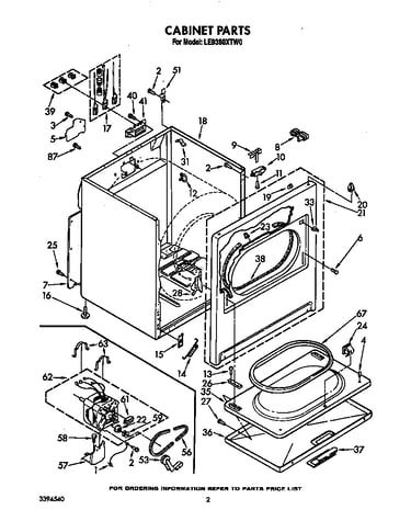 Parts diagram