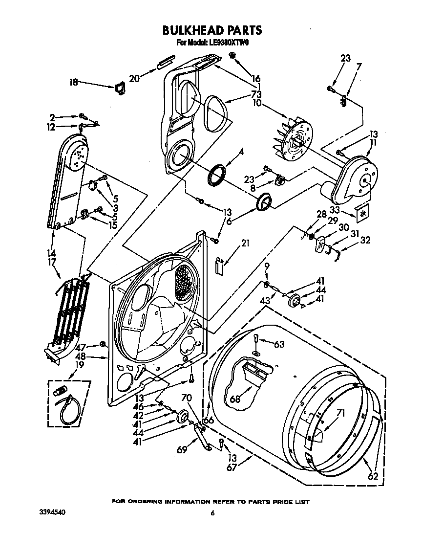 Parts diagram