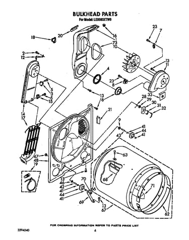 Parts diagram