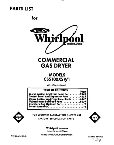 Front cover