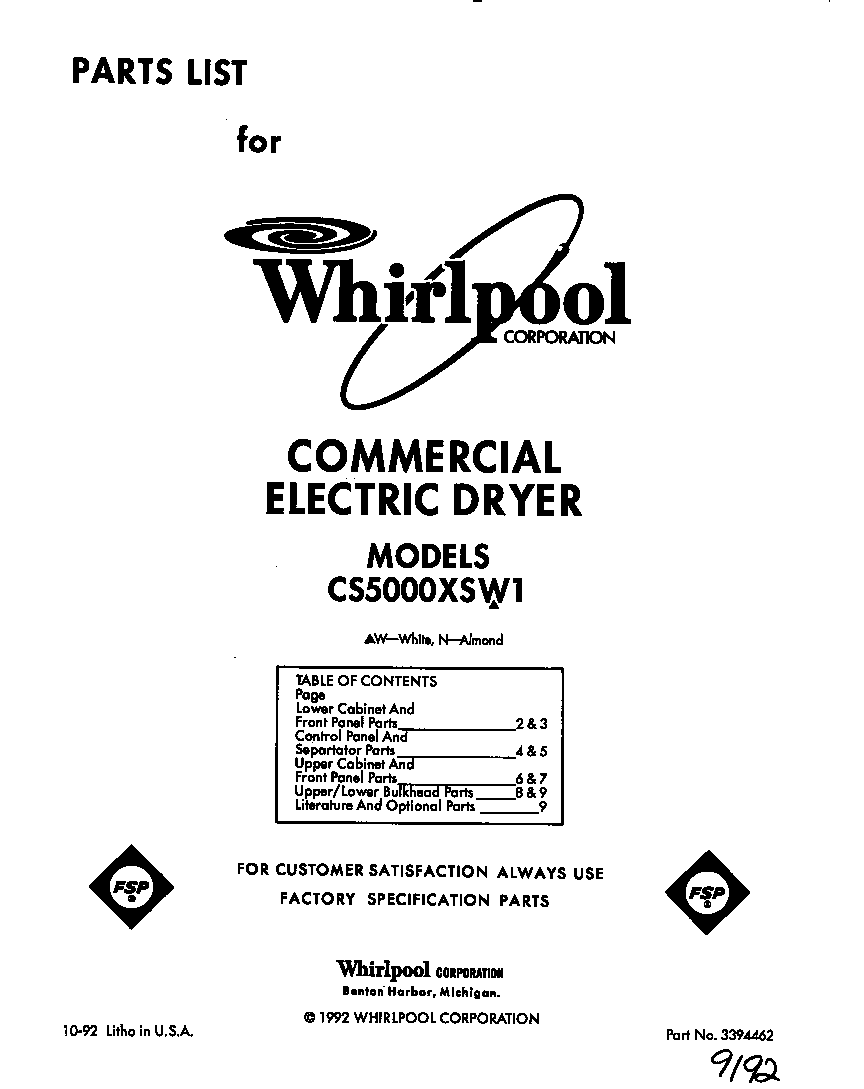 Front cover