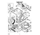 Whirlpool LG5771XWW0 cabinet diagram
