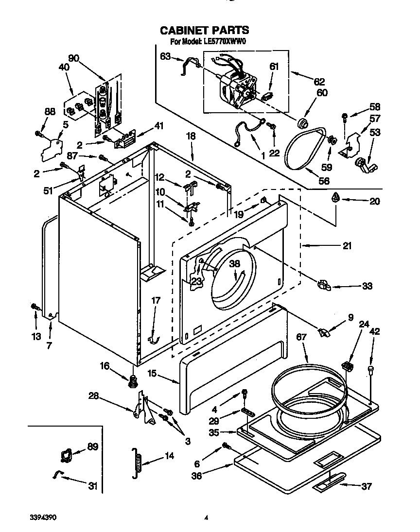 Parts diagram