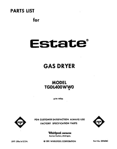 Front cover