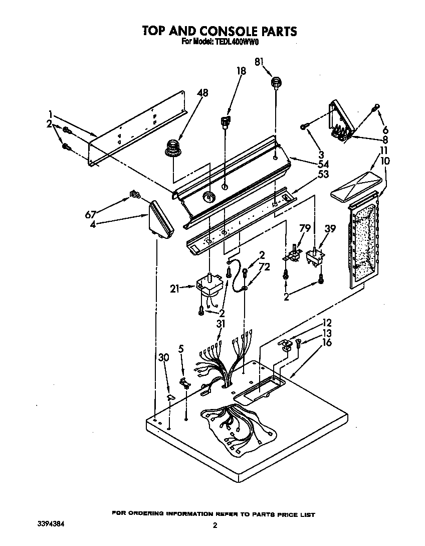 Parts diagram