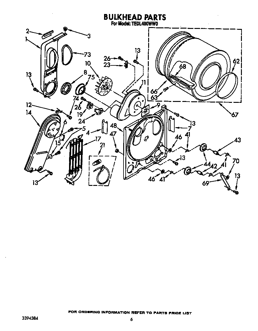 Parts diagram